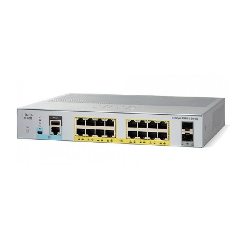 Switch Cisco WS-C2960L-16PS-LL
