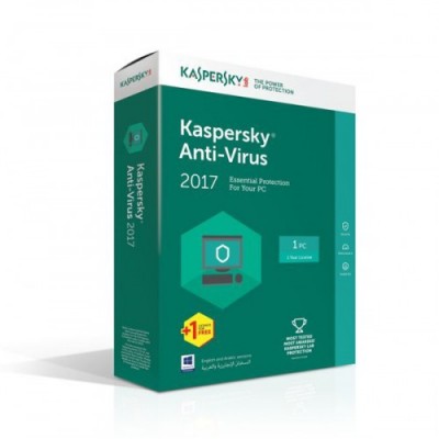 Kaspersky Anti Virus 2017(1PC) Software