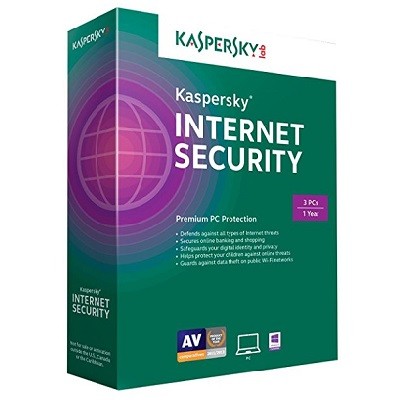 Kaspersky Internet Security 2017 (3 PC) Software